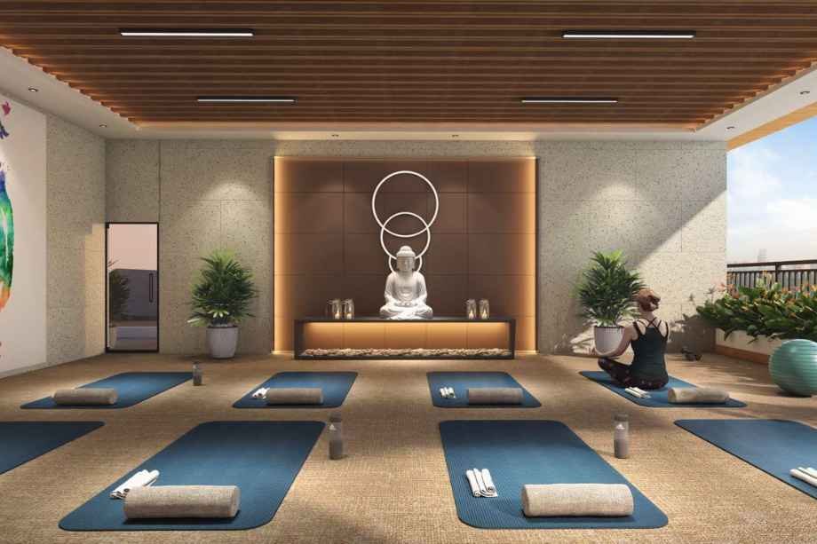 Basil-Vrundavan-Amenities-Yoga-Meditation-Area