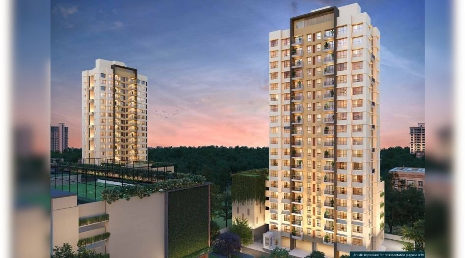 Mahindra-Marina64Elevation-Evening-View