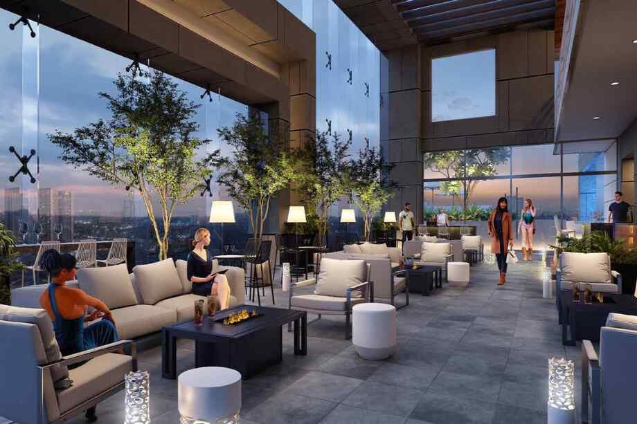 Paradigm-Anantra-roof-top-cafetria