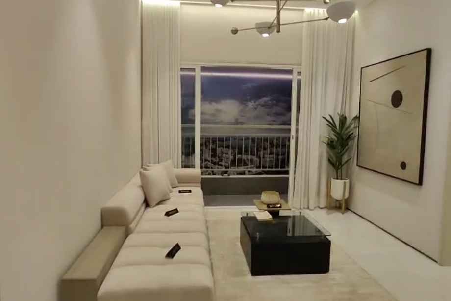 Starwing-I-Stay-2-BHK-Show-Flat-Living-Room-Balcony