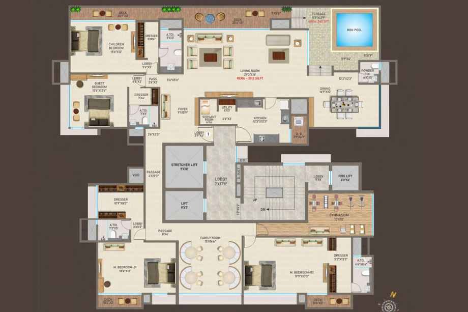 Rekhaz Pent House