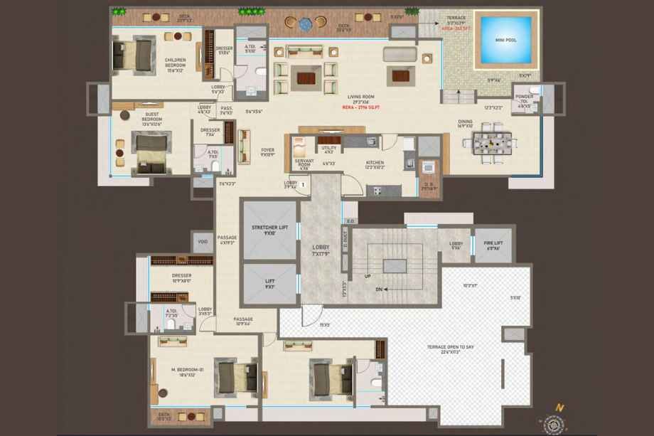 Rekhaz Pent House 2