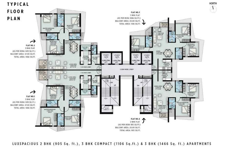 Suraj Palette floor plan