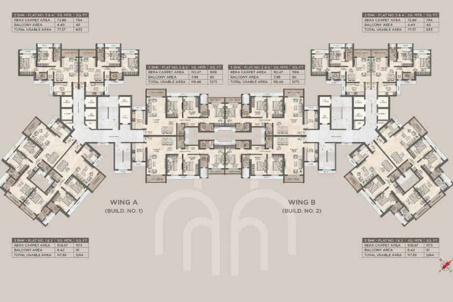 Dosti-Willow-Floor-Plan