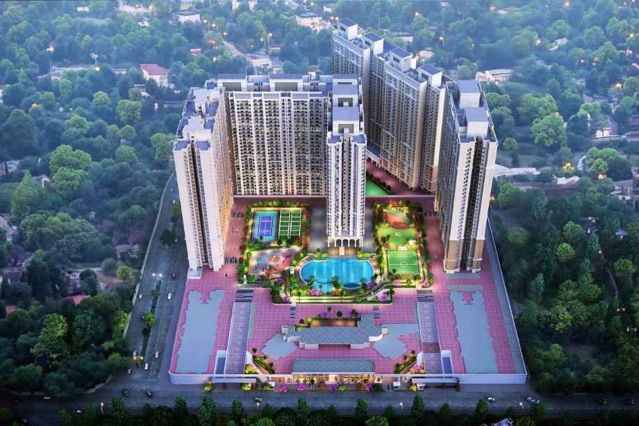 Dosti-willow-Elevation-Image-Aerial-View