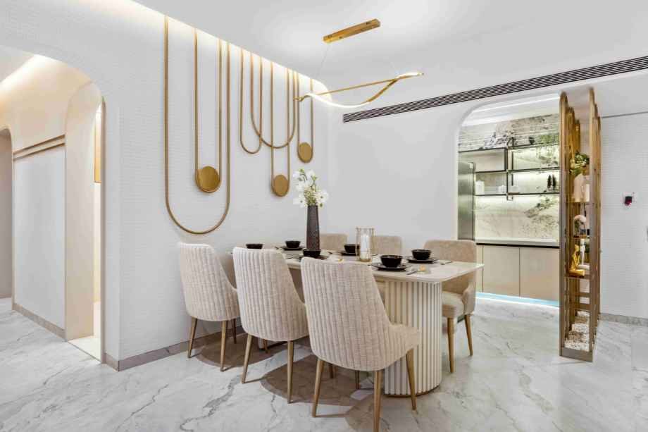 Dosti-Willow-Actual-Flat-Image-3-BHK-1022-sqft-Dining-Area