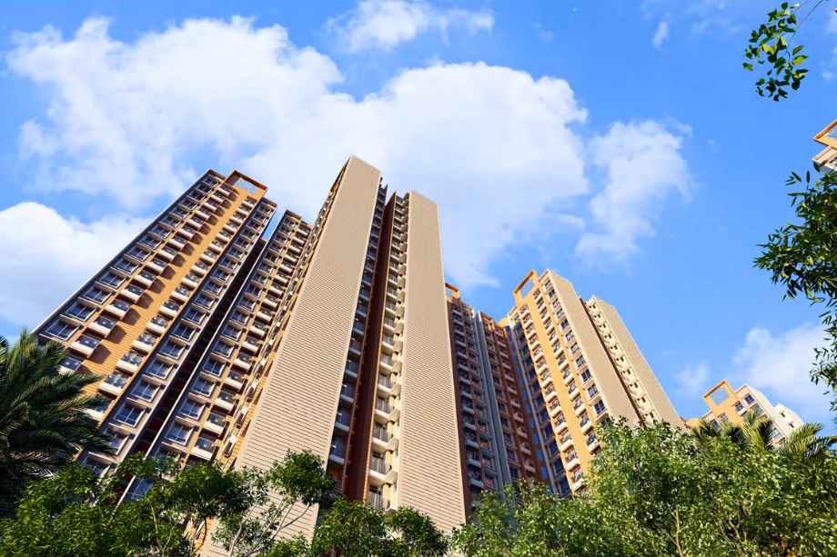 Dosti-Greater-Thane-Phase-2-Elevation-Image-Day-Eye-View