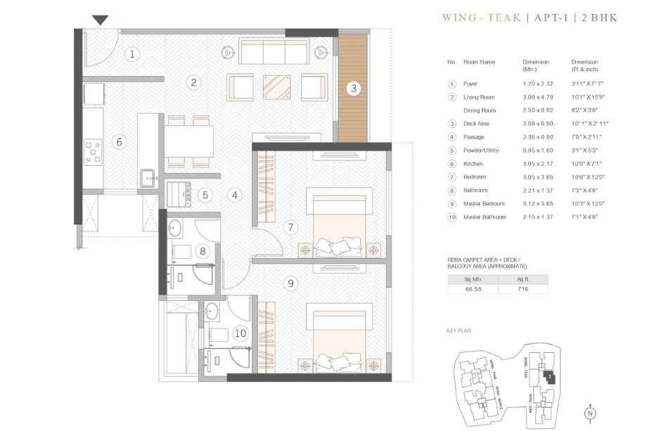 Courtyard-Kalina-Floor-Plan-2-BHK-716-sqft