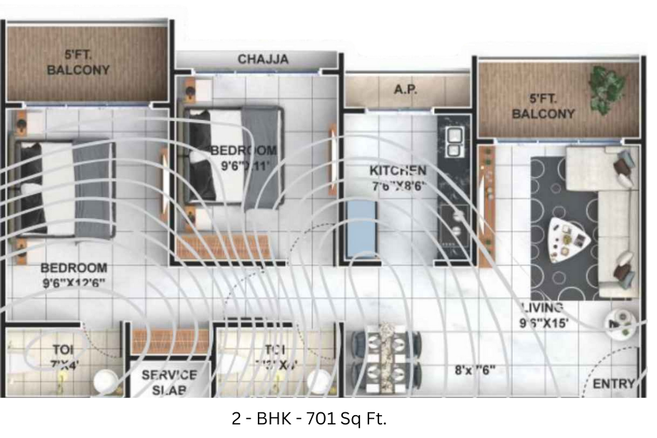 2 BHK