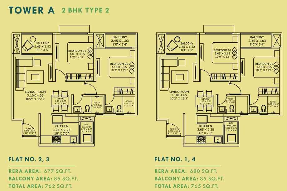 2 BHK