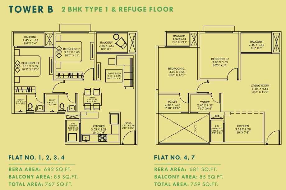 2 BHK