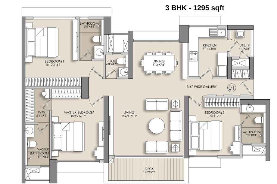 3-BHK-1295-sqft