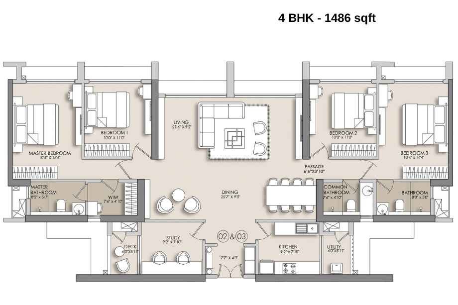 4-BHK-Imperial-1486-sqft