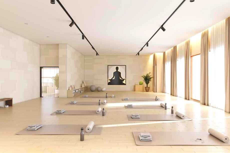 Narang-Privado-Amenities-Yoga-Studio-Overlooking-Greens