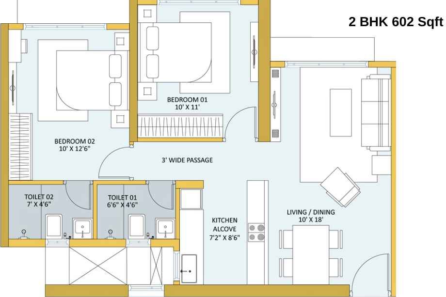 2 BHK