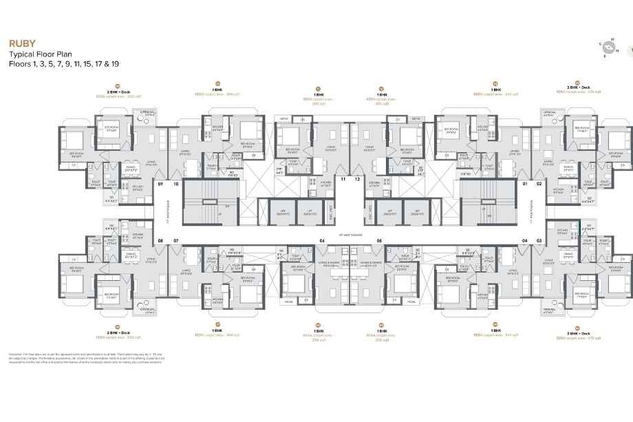 Marathon-Nextown-Phase2-Typical-Floor-Plan-Ruby-1