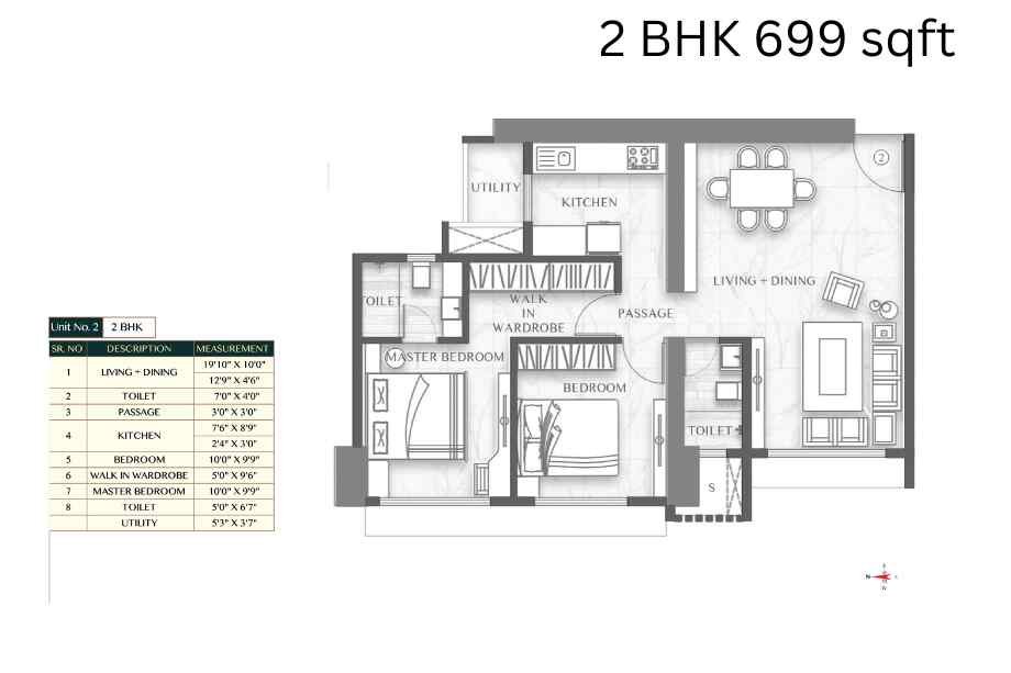Paradigm-Anantra-2-BHK-699-sqft