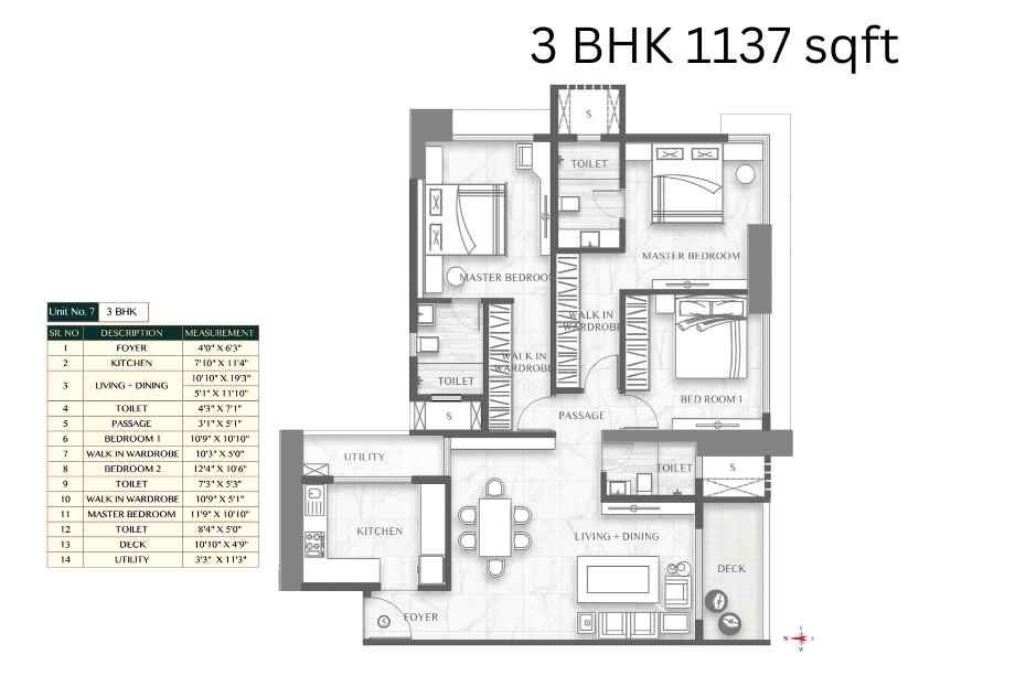 Paradigm-Anantra-3-BHK-1137-sqft