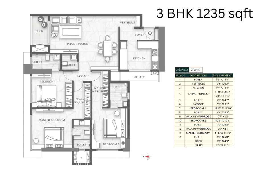 Paradigm-Anantra-3-BHK-1235-sqft