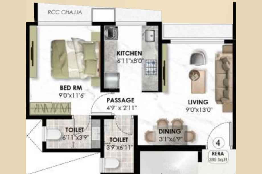 Adityaraj-Viva-1BHK-Gallery (2)