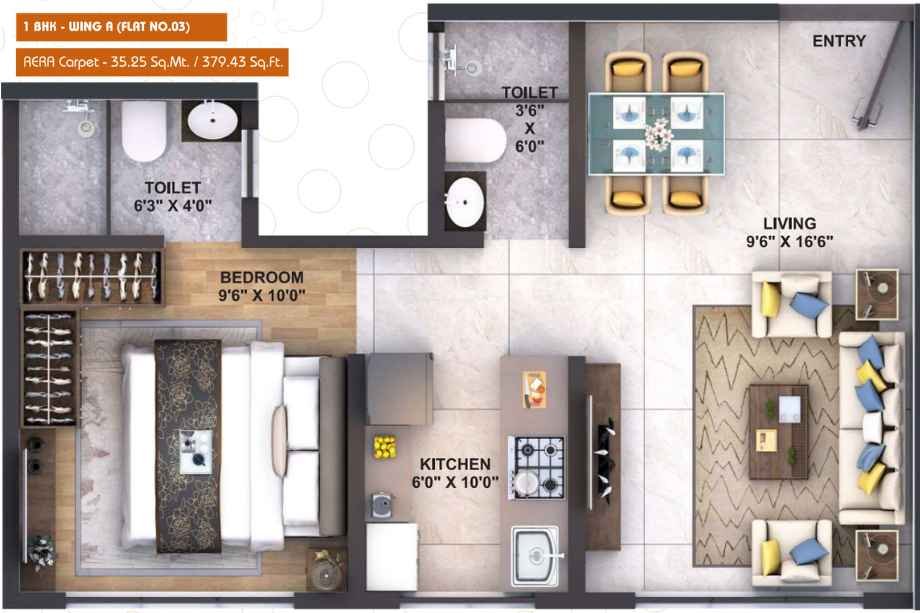 Puneet-Shivalaya-Floor-Plan-1-BHK-379-Sqft