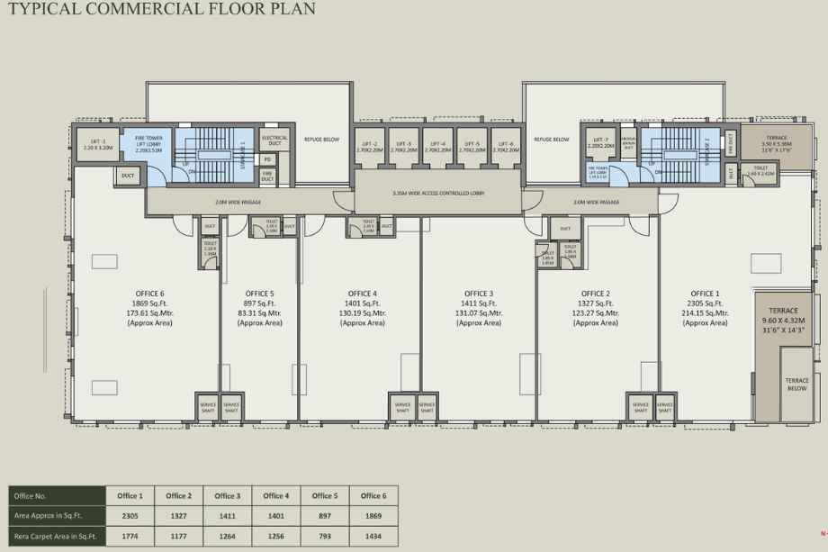 Ekatva-The-Olive-Typical-Floor-Plan