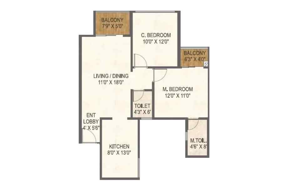 Austin-Lush-Residences-2-BHK-758-sqft
