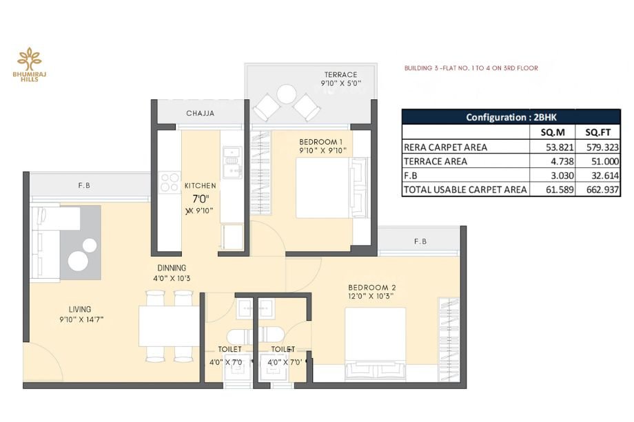 Bhumiraj-Hills-2-BHK-662-Sqft