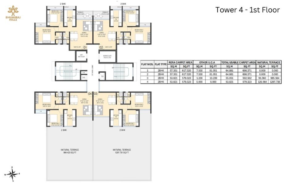 Bhumiraj-Hills-Tower-4-1st-Floor