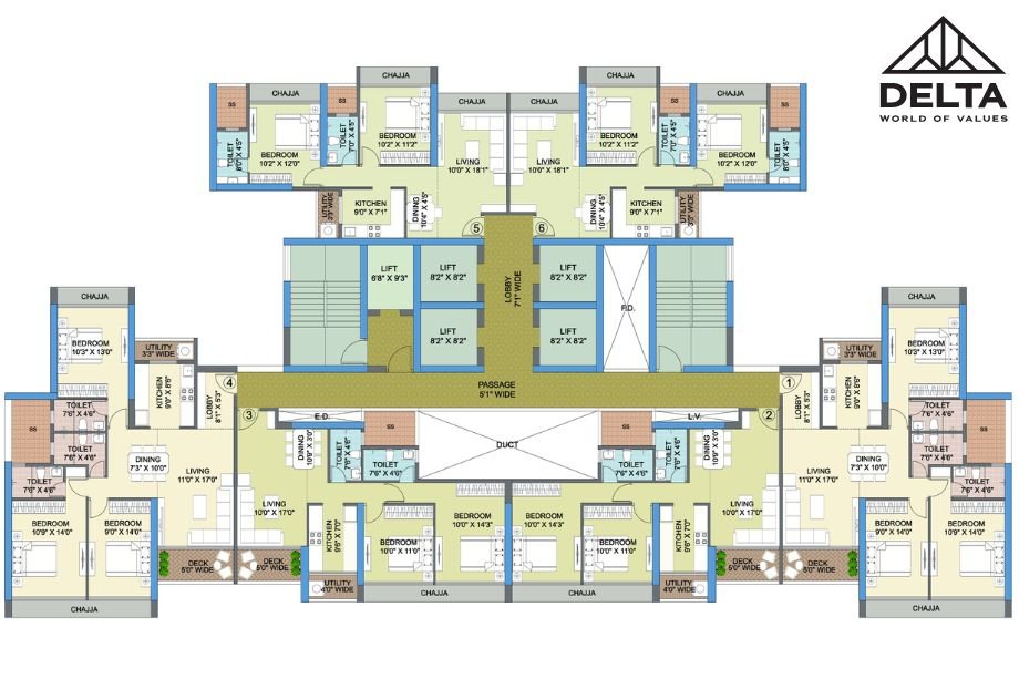 Delta-Celestria-New-Palm-Beach-Floor-Plan
