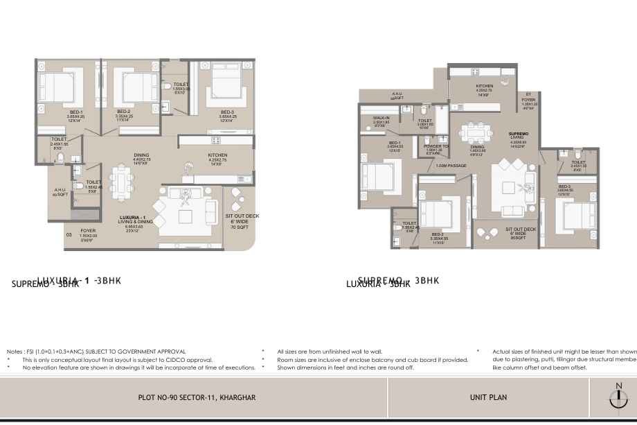 platinum-reserve-3-BHK-Unit-Plan