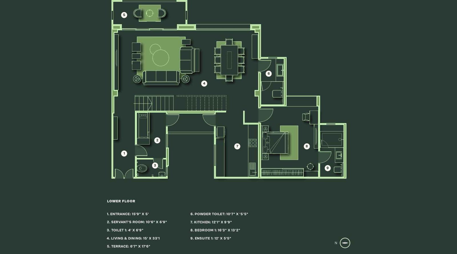 LJM-The-Reserve-floor-plan-4.5-BHK-C-Duplex-image-lower-floor