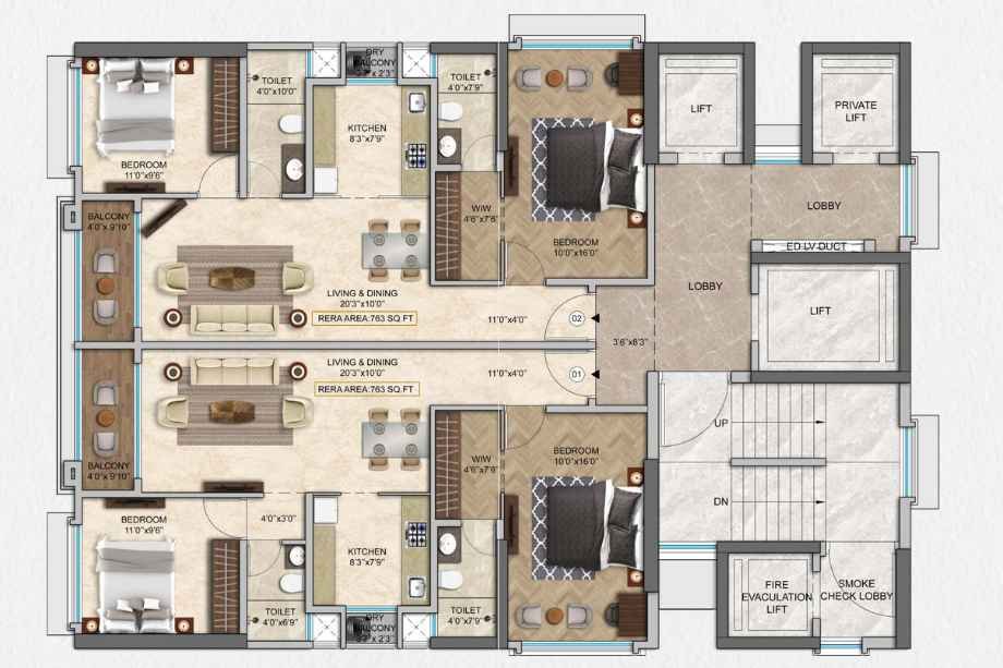 HS-Landmark-Typical-Floor-Plan