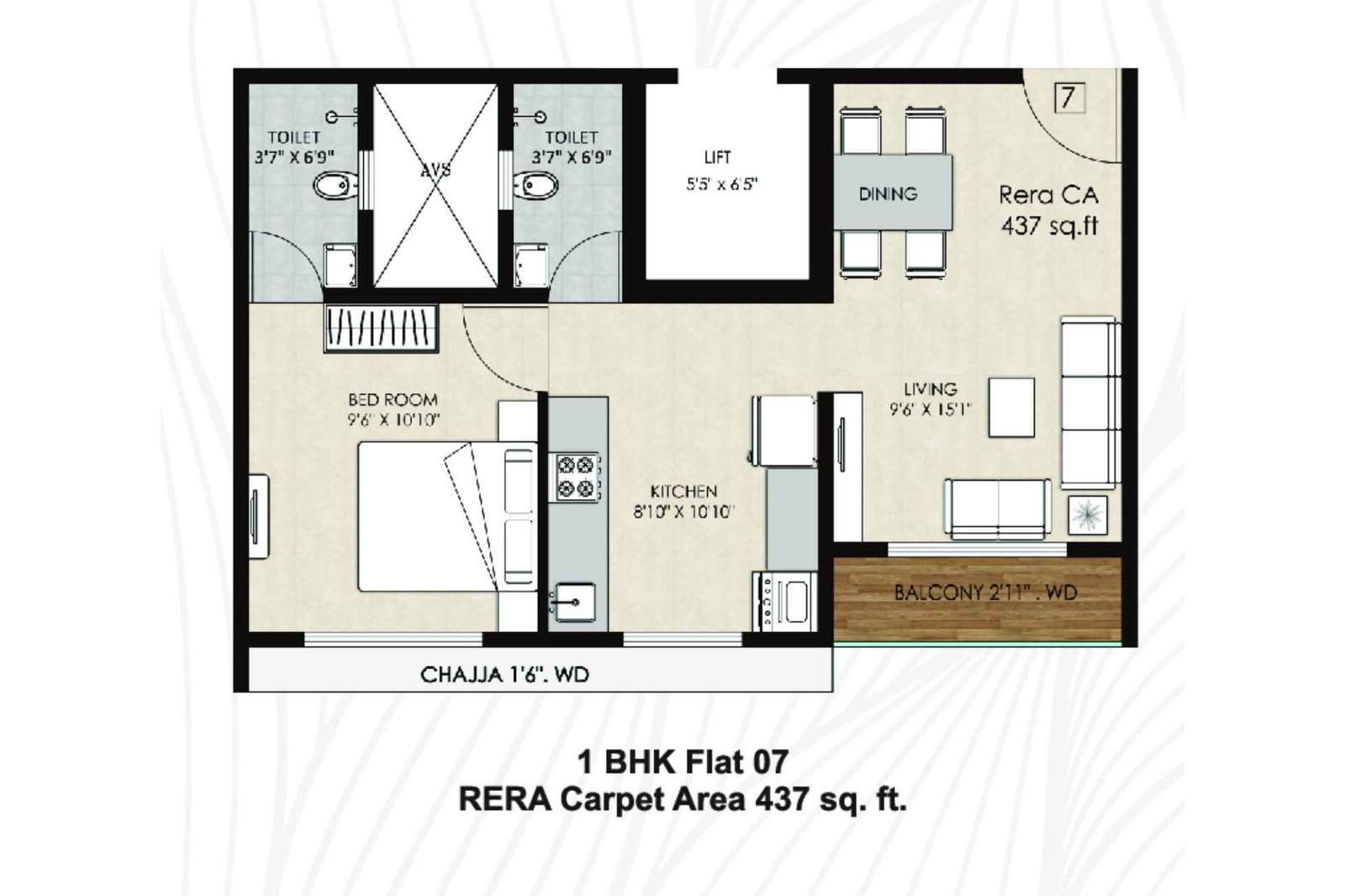 Agastya-High-Pavilion-1-BHK-437-Sq.ft
