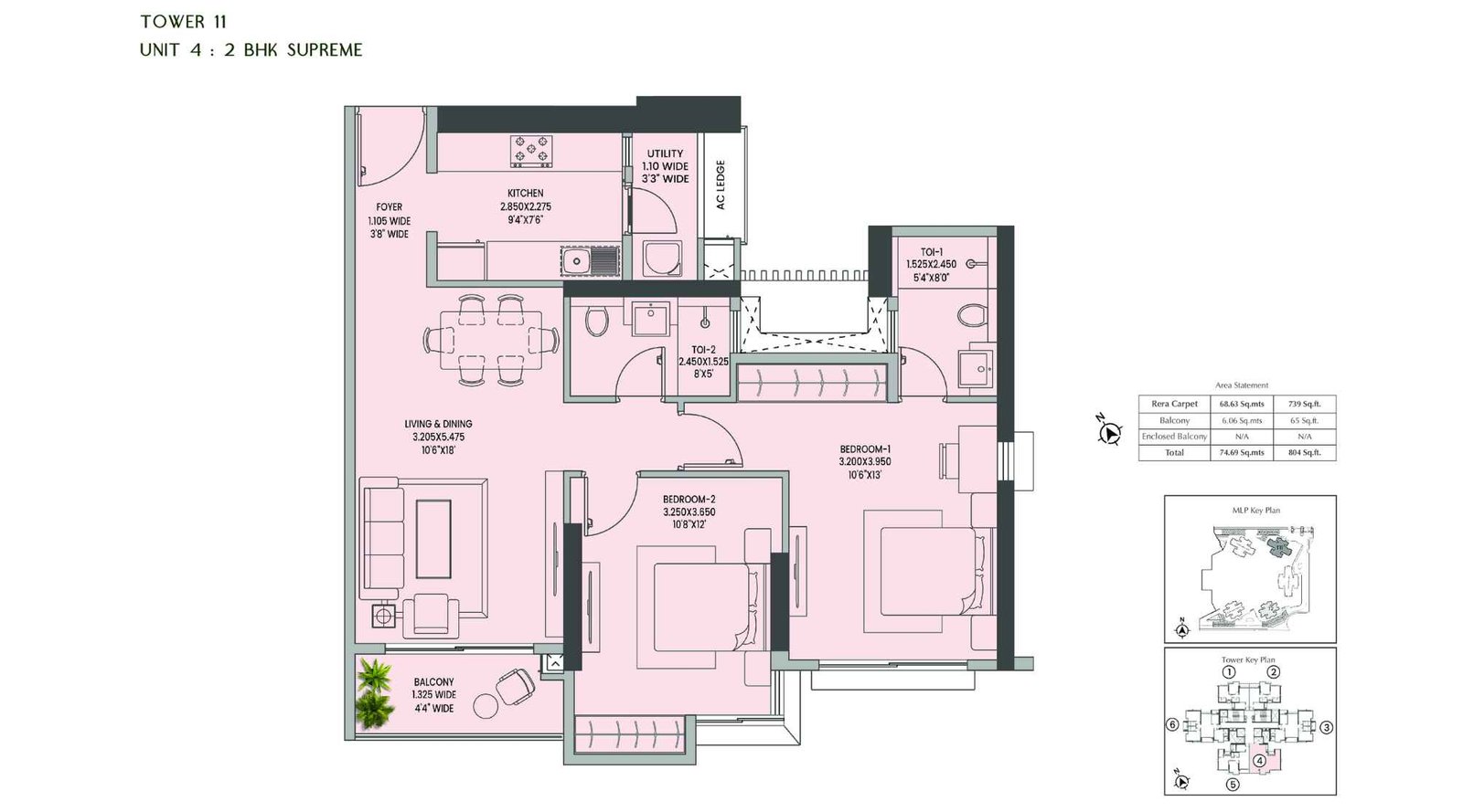 Raheja-Jade-City-2-BHK-Supreme-804-Sqft