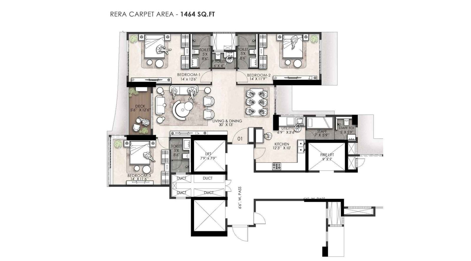 Wadhwa-Artek-Park-1464-sqft
