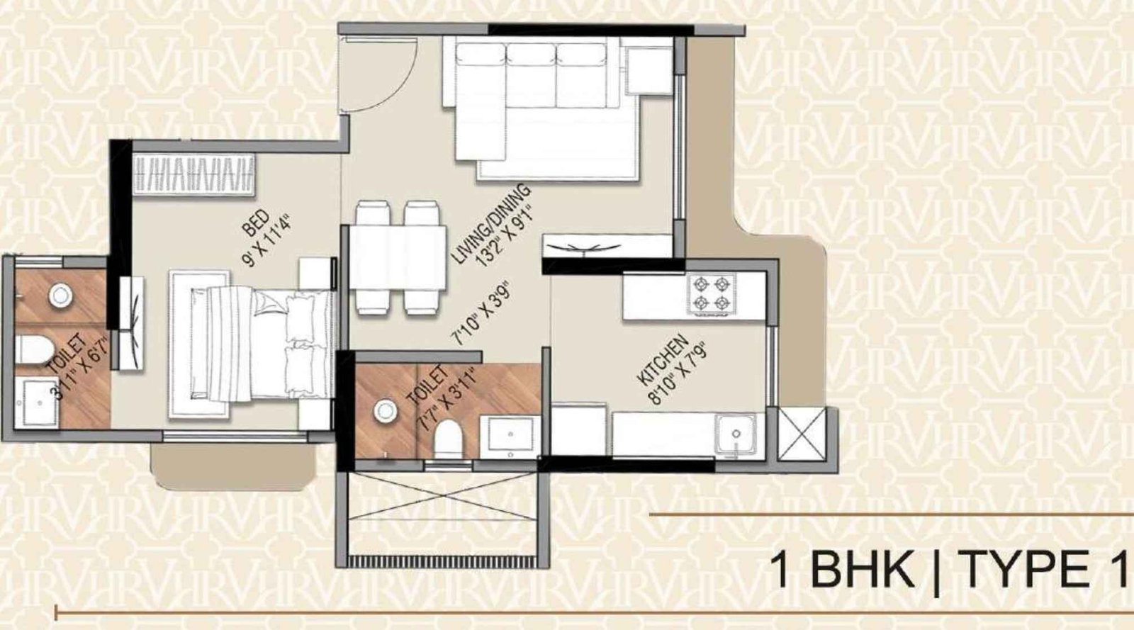 Ramdev-Veeral-Heights-1-bhk-type-1