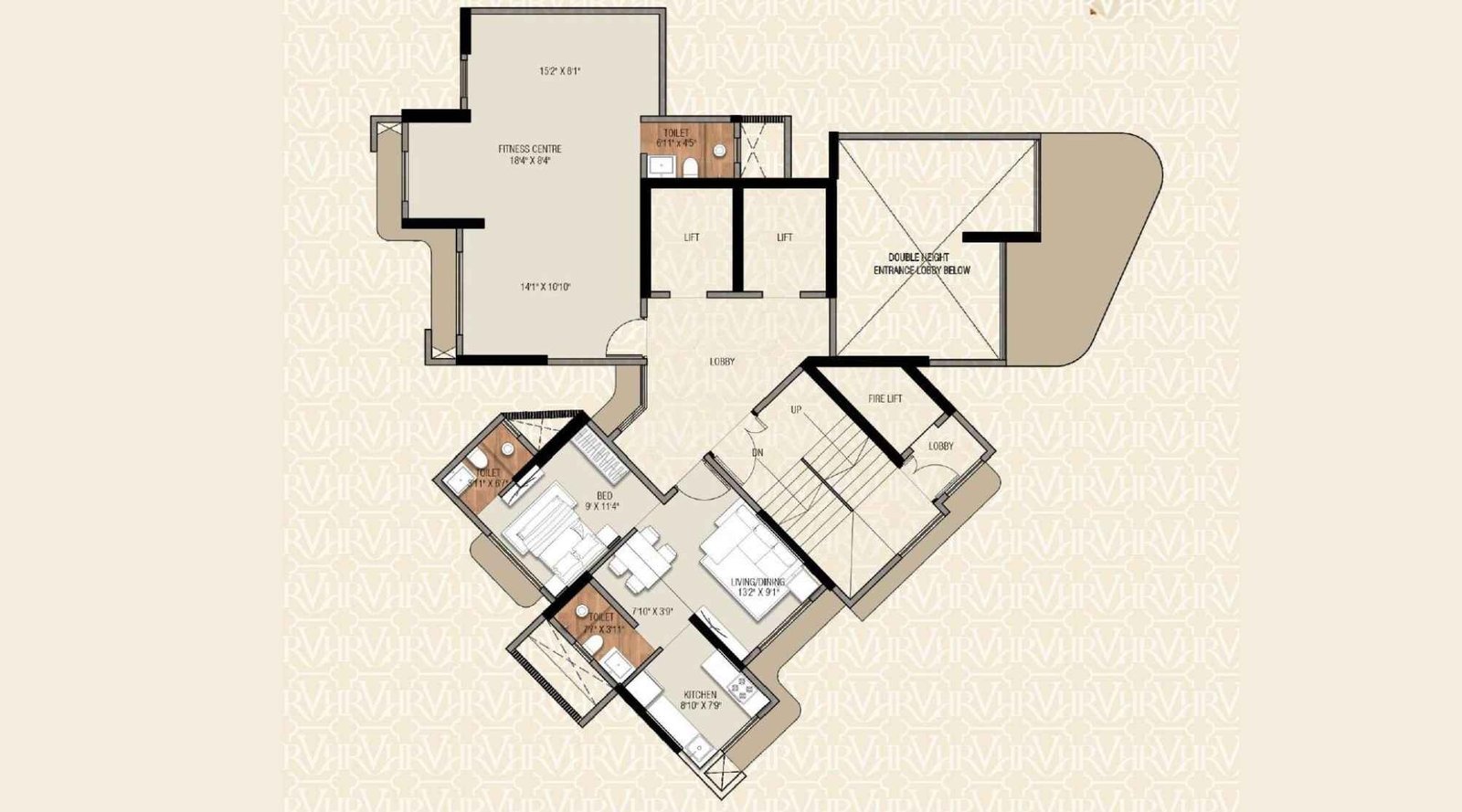 Ramdev-Veeral-Heights-1st-floor-plan