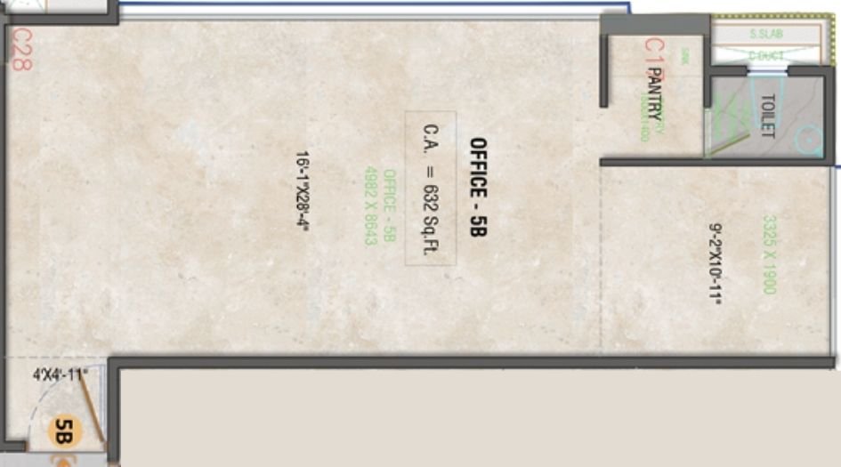Yura-Business-Park-Office-Floor-Plan-632 Sqft