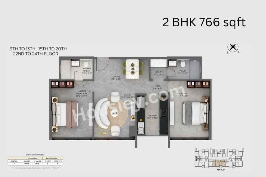 Vista-Residences-2-BHK-766-sqft