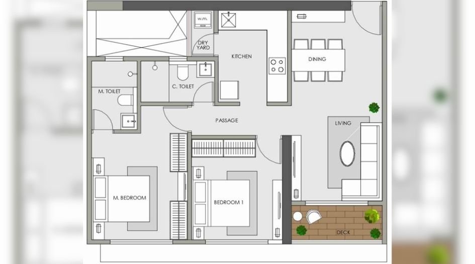 Anchor-Point-Aviara-2BHK-740sqft-unit-plan
