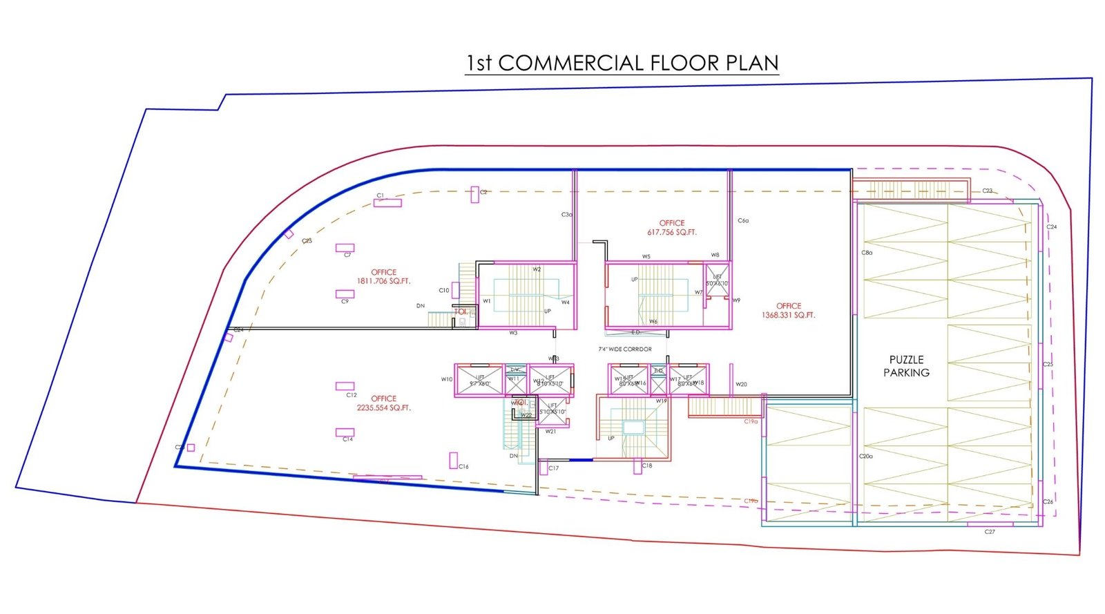 Rudra-Starlight-Typical-Floor-Plan-Commercial-Floor