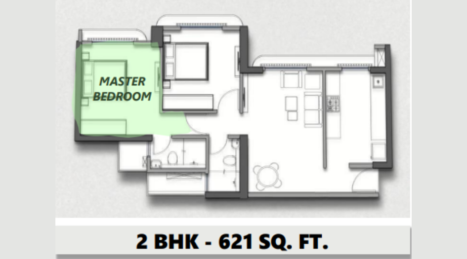 HoABL-The-Great-Western-Mumbai -FLoor-pLan-2 BHk -621 Sqft