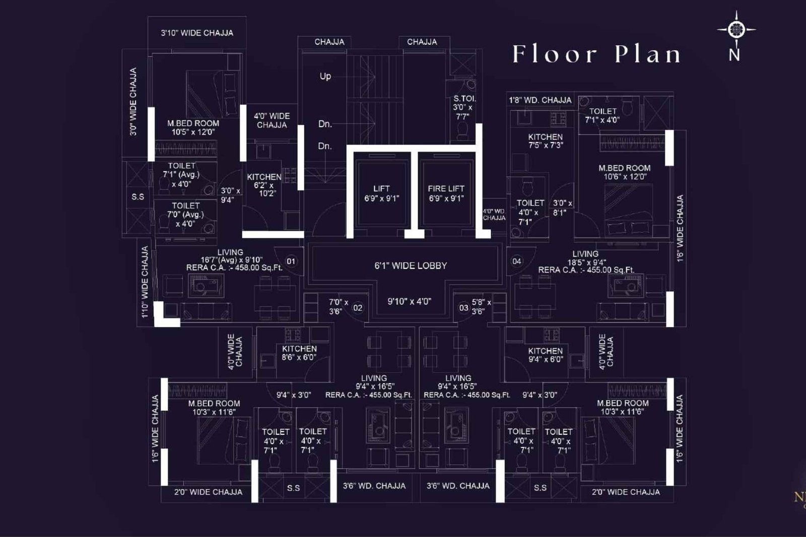 Nirban-Avenue-1-Floor-Plan-