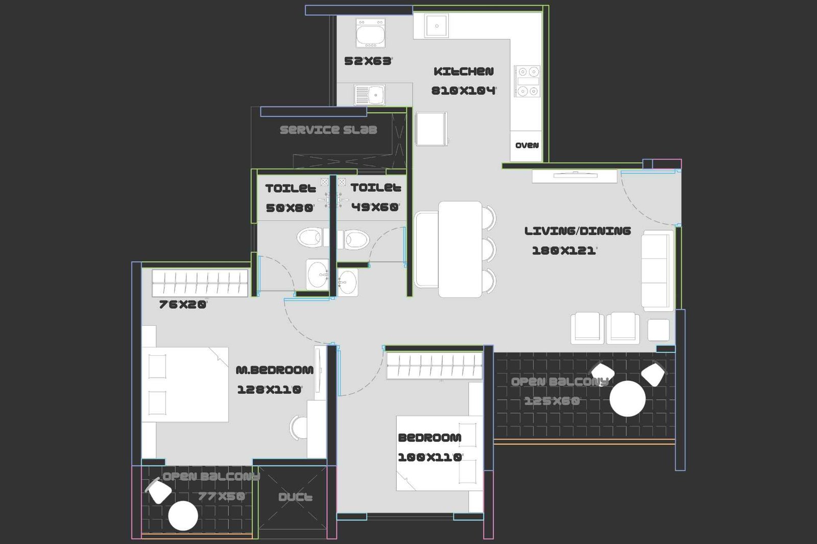 Legacy-Kairos-Floor-Plan-2-BHK-832-sqft