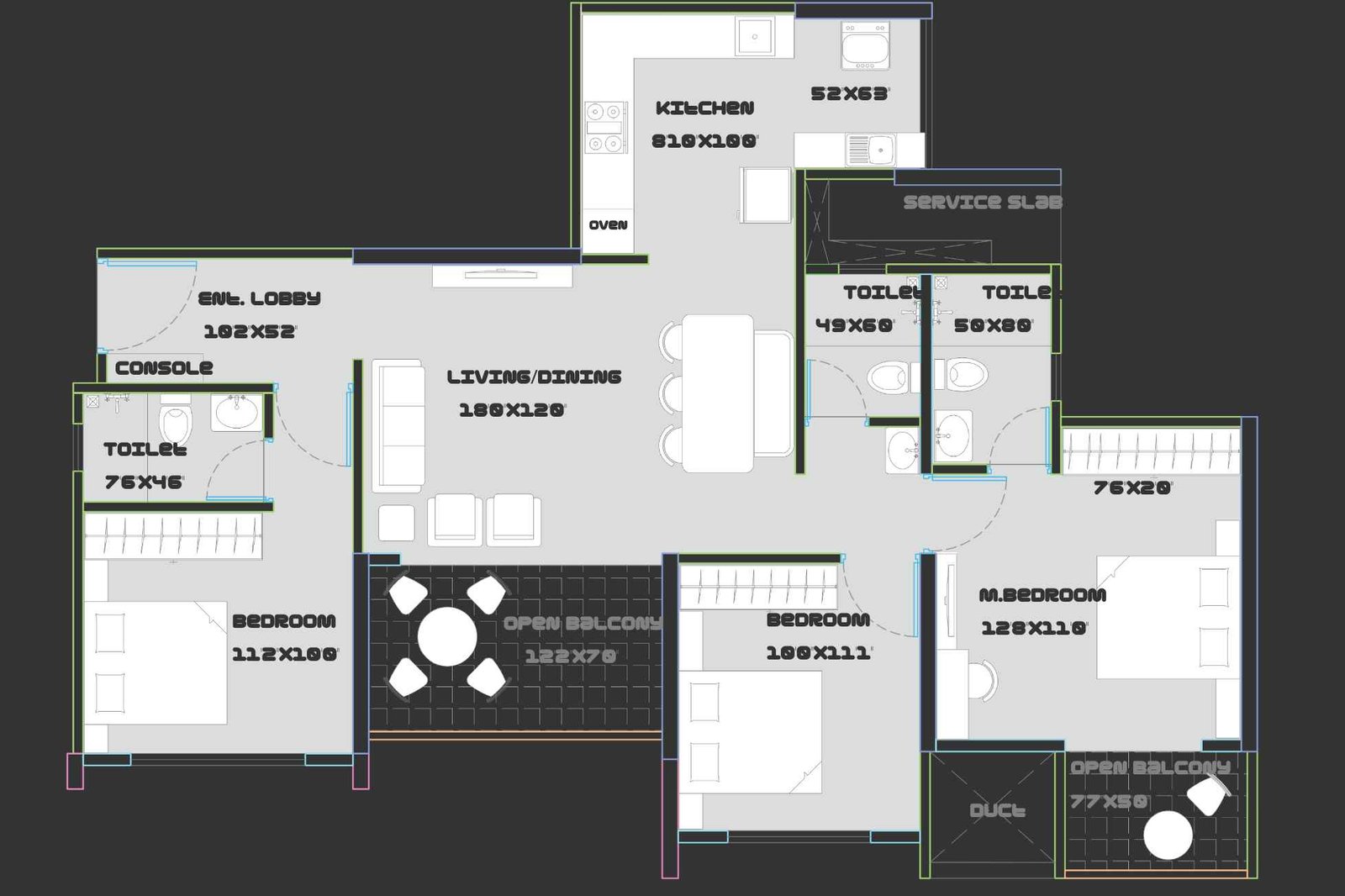 Legacy-Kairos-Floor-Plan-3-BHK-Royal-1074-sqft