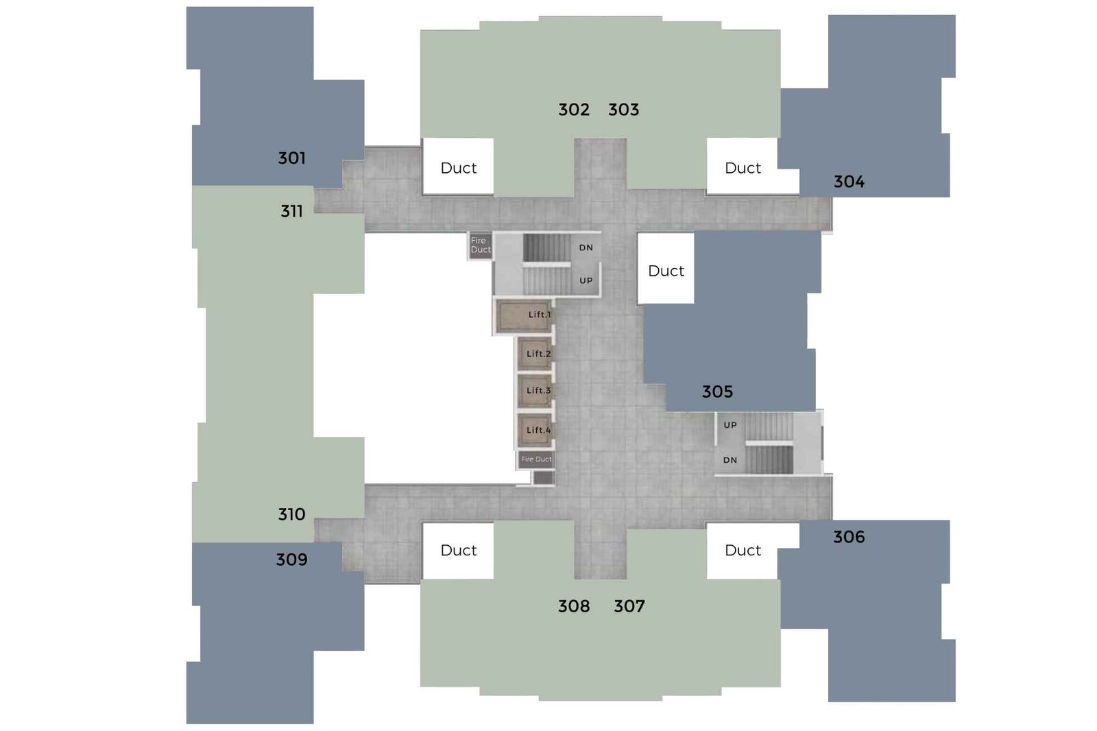 Mahalakshmi-rajput-Ekyum-Floor-Plan-2BHK-700-754-SQft