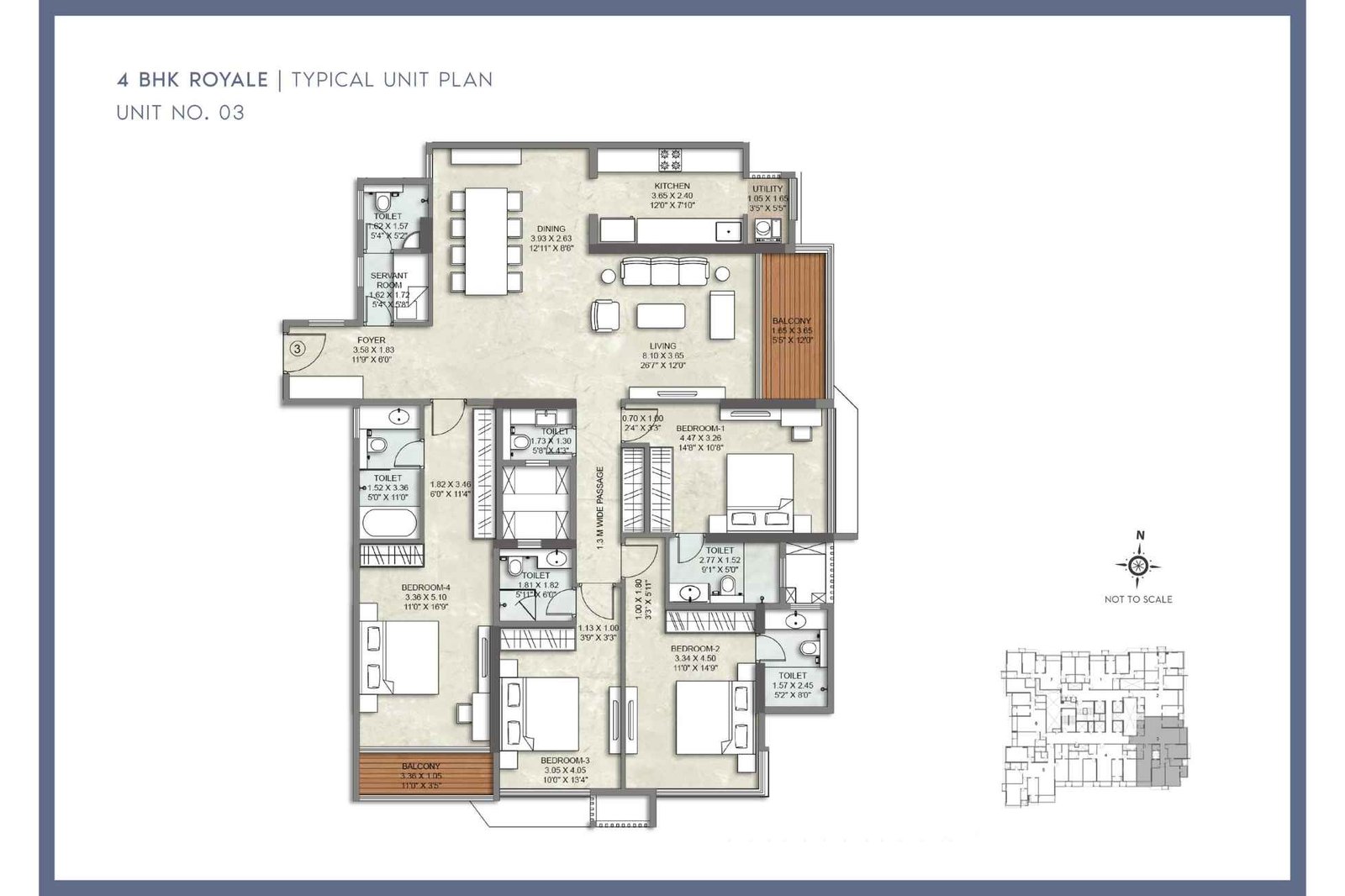Kalpataru-Amare-4BHK-Floor-Plan