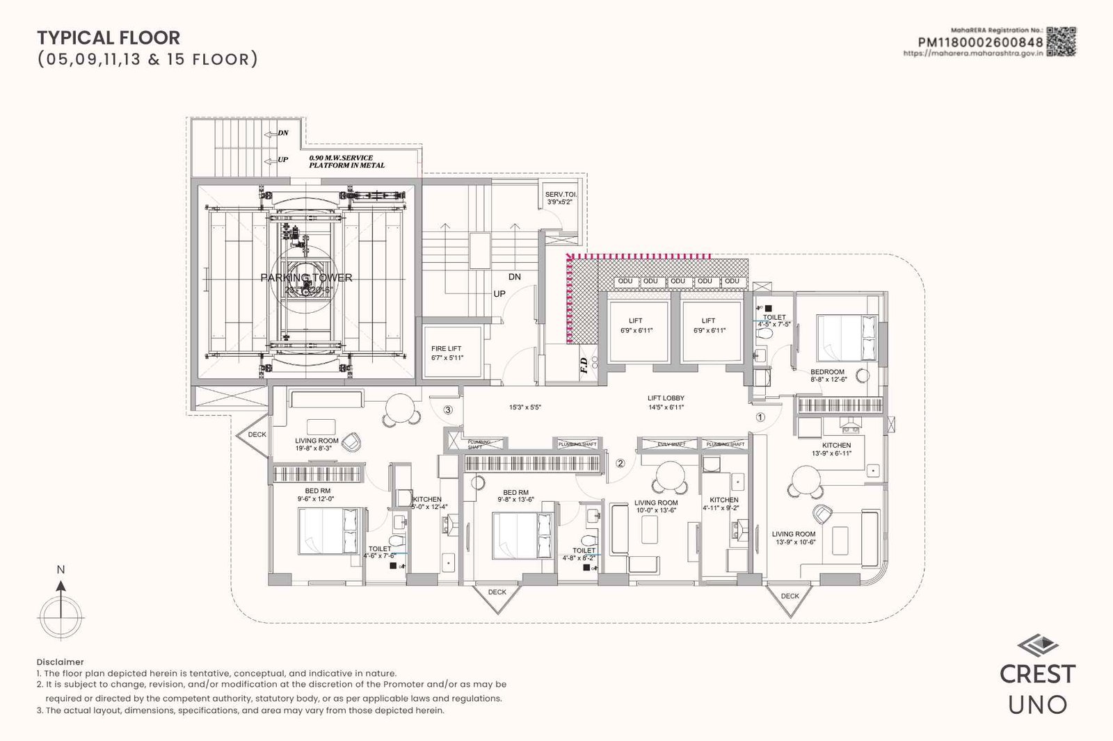 Crest-Uno-Typical-floor-plan-5th-to-15th