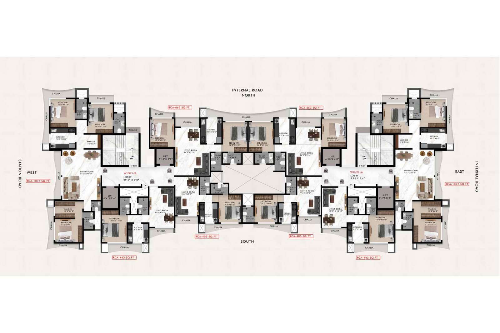 Majestic-Oaks-Typical-Floor-Plan-